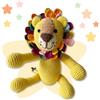 Kenuak® Leone di Peluche all'Uncinetto Fatto a Mano, Giocattoli Amigurumi per Bambini, Regali Originali all'Uncinetto per Neonati