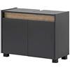 Schildmeyer Cosmo 148465 - Mobile sottolavabo, 80 x 54,5 x 33 cm (L x A x P), antracite