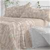 Burrito Blanco | Completo lenzuola | Letto da 135 cm. (+misure disponibili) | Design 141 | Colore Argilla (135 x 190/200 cm.)