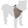 Flamingo Cane Collare con Bandana Herbert Marrone Chiaro M 35-50cm 20mm