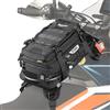 Rhinowalk - Zaino per serbatoio moto con sistema di tasca ad acqua Molle da 1,5 l. Adatto per Honda, Yamaha, Suzuki, Kawasaki, Harley - Nero