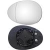 SENZEAL Vetro Specchio Retrovisore Riscaldabile Lato Destro per Mini R55 Clubman R56 Cooper R57 Cabrio R58 Coupé R59 Roadster R60 Countryman R61