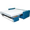 Fusion Materassi Materasso per Divano Letto Pieghevole in Water Foam con Rivestimento Aloe Vera - Comfort Ergonomico Made in Italy (Altezza 10 cm, 160x190)