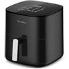 TERRAILLON - COOK&FRY 5L - Friggitrice senza olio-Friggitrice ad aria - 1500W -ideale per 6 persone - 8 programmi - 80°C - 200°C - Schermo LED touch