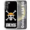 Cokitec Cover rinforzata per Samsung Galaxy A56 5G Manga One Piece con teschio