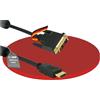 HDSupply Cavo HDMI/DVI ad alta velocità con Ethernet (HEAC), 1,50 m, connettori placcati in oro, HDMI 1.3 (1080p 60Hz), filtro in ferrite, 10,2 GB/s, nero