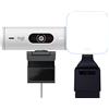 Logitech Litra Glow Luce LED Streaming Premium - Grafite Brio 500 Webcam Full HD Correzione Luce, Auto-Framing, Funziona con Microsoft Teams, Google Meet, Zoom - PC / Mac - Bianco