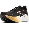 BROOKS Hyperion Max 2, Sneaker Uomo, Nero/Oro/Rosa, 40 EU