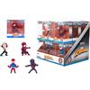 Jada Toys Figura Spider-Man (1 pezzo) - 1 di 4 personaggi Marvel da collezione in metallo per fan e bambini a partire dagli 8 anni, onda 4, scelta casuale, ciascuno circa 6,5 cm