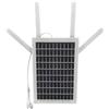 Generic Modem Router 4G LTE a energia solare da 15W,Estensore Wifi solare,Esterna WiFi Extender SIM con slot di segnale,Booster portatile H Card