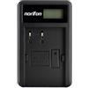 Norifon BP-511 LCD USB Caricatore per Canon EOS 10D, 20D, 30D, 40D, 50D, D60, MV630i, MV700, MV730i, Optura Pi, Xi, ZR10, ZR60, PowerShot G5 Fotocamera e Altro