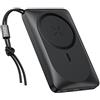VRURC Power Bank Wireless 10000mAh Caricatore Portatile Ricarica Rapida, USB C PD 20W & QC 22.5W Powerbank, 3 Uscite e 2 ingressi Compatibile con iPhone 15/14/13/12/Pro/Mini/Pro Max ecc