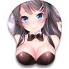 ELLENNE TAPPETINO MOUSE 3D POGGIAPOLSI GEL GAMING MANGA ANIME GIAPPONE C12