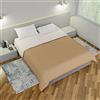 Leonardo home - Copriletto matrimoniale primavera-estate tinta unita double face 100% poliestere e 100% MADE IN ITALY.