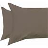 Bossi - Bossi Color Federe Tinta Unita 2 Volani. Disponibile in più colori - 1197072 - colore bronzo