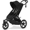 CYBEX Gold AVI SPIN Passeggino, Dalla Nascita Fino a Circa 4 Anni, Max. 111 cm e 22 kg, Passeggino da Città e fuoristrada, Moon Black