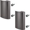 SOTECH 2 x SOTECH maniglia per porta balcone SEJA II alluminio antracite 85 x 40 x 20 mm maniglia per porta finestra