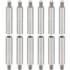 PATIKIL 12pz Distanziali M4, Distanziali Filettati Acciaio inossidabile M4 30+6mm Kit Viti Distanziali 4mm ID 6mm OD Adattatori Filettati Metrici Maschio Femmina per Circuiti PCB Droni RC