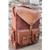 Fatto a mano Borsa a tracolla uomo in pelle con tracolla messenger zaino shest pack cool v...