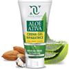 NATUR UNIQUE ALOE ACTIVE CREMA GEL RIPARATRICE | Crema Corpo ultra-idratante con acido ialuronico e aloe vera | Crema Aloe Viso, Mani, Corpo ideale per pelle screpolata e come Crema Doposole | Natur Unique 150 ml