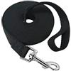 Mainiusi Guinzaglio per Cani 20 metri, Lunghina Cane 20 metri, Longhina per Cani 20 metri Guinzaglio Lungo Longhina per Cani, Guinzaglio Addestramento per Cani per Addestramento (Nero, 20 metri)