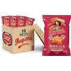PATATINE PATA PATA | Paquita Tortilla Gusto Chili, Senza Glutine, Con Olio di Semi di Girasole, 10x200g