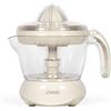LIVOO Spremiagrumi Elettrico - Livoo - Dod131c - 25 W - 1 Cono Grande E 1 Cono Piccolo - 700 Ml - Bianco Sporco