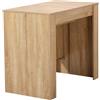 Cribel Tavolo CONSOLLE Artic Finitura Rovere, Legno, 50-300x90x75