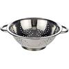 theener Colino da cucina, scolapasta in acciaio inox, 24 cm, massiccio, per insalata, pasta e altro ancora (1 pezzo da 24 cm)