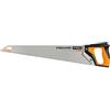 Fiskars Sega a Mano Pro per Legno, Laminati e PVC, Lunghezza della Lama: 55 cm, 7 TPI, Nero/Arancione, PowerTooth, 1062916