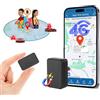 Zeerkeer Micro Localizzatore GPS per Bambini Anziani GPS tracker per Auto Moto Tracciamento in tempo reale Allarmi Multipli Antifurto, Satellitare tracker con Magnete, Storica Traiettoria, SIM Card Gratuita