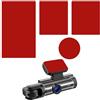 SopwMap 4 Pezzi Biadesivi Extra Forti per Dashcam e Supporti Telefono, Cuscinetti Adesivi per Parabrezza, Nastro di Montaggio Multifunzione, Impermeabile e Resistente alle Alte Temperature per Auto, Camion