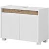 Schildmeyer Cosmo 148463 - Mobile base lavabo, 80 x 54,5 x 33 cm (L x A x P), bianco
