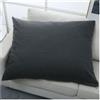 SWJ-swjssb Federe Cuscini 40X70,Federe Cuscino 50x70 Lino Copri Cuscini Per Soggiorno Divano Letto Rettangolare,Copricuscini Con Chiusura A Cerniera Morbido E Traspirante Pillow Covers ( Color : Black Gray , Siz