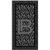 Laura Biagiotti Telo Mare o Piscina Maxi 100% Spugna di puro cotone Cinigliata Jacquard (Osha Nero)