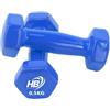 VR VETRINEINRETE Vetrineinrete® Pesi manubri da 0.5 kg Sport 2 pz 500 gr Manubrio Peso Allenamento riabilitazione Fitness Sport Dody duling BLU