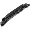 INFINAUTO Supporto paraurti, staffa di supporto paraurti anteriore lato sinistro No.525360D040 per Toyota Yaris 2006-2009 in plastica ABS nera, 1 pezzo