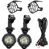 NEWFUN Fari aggiuntivi per motociclette, fari a LED, IP67, 40 W, girevole a 360 gradi, adatto per moto, veicoli elettrici