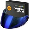 Everalo Visiera Compatibile con Xlite X803 - X802 - X802r - X802rr - X702 - X661 - X603 - Xsf 02 (Blu Elettro)