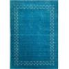 WAWA TEPPICH Turquoise Tappeto 100% lana 170 x 240 cm tessuto a mano Gabbeh orientale Tappeto ac05