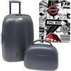 WELL HOME MOBILIARIO & DECORACIÓN WELL HOME MOBILIARI & DECORACIÓN Set di valigie trolley + beauty case abs inserisci una custodia protettiva Travel Tips, multicolore, Set valigia Trolley + trousse con custodia protettiva