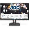 AOC M2470SWH - Monitor FHD da 24 pollici, 60 Hz, 5 ms, MVA, altoparlanti (1920 x 1080 a 60 Hz, 250 cd/m², HDMI 1.4 x 2/VGA)