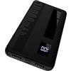 Dbasne Power Bank, 10000mAh powerbank Sottile 5V/3A Ricarica Rapida, con USB C Input Batteria Esterna Display Digitale LED per iPhone 16 15 14 13 12 Pro Max Mini Plus Samsung Huawei iPad Pro Android etc