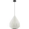 Eglo Leuchten my light Lampadario a sospensione Minting in carta bianco d.45 cm 1XE27 43933/20