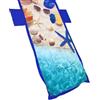 GX GARGIX GARGIX Telo mare lettino microfibra con molle tasche con e senza cuscino Fantasia (Msc-8, SENZA CUSCINO)