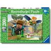 Ravensburger - Puzzle Minecraft, 200 Pezzi XXL - Puzzle Bambini 8 Anni, Collezione Minecraft, Giochi Educativi e Divertenti, Idee Regalo
