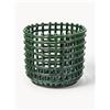 Ferm Living Cestino in ceramica fatto a mano Nalan, alt. 21 cm