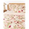 Westwing Collection Copripiumino in raso di cotone floreale Anthea