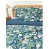 Westwing Collection Copripiumino in raso di cotone floreale Anthea