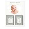 AZIAMOR Mibb My Memory Kit Set Impronte di Mani Piedi Neonato con Foto a cuore in Legno Idea Regalo